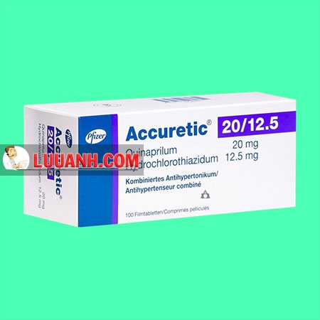 Hydrochlorothiazid và nguy cơ ung thư da không hắc tố 6 Accuretic