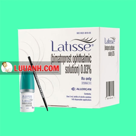 Lumigan® (Thuốc) và Latisse® (Mỹ phẩm)– Hiệu quả dài mi và một số điều cần lưu ý. 5 Latisse