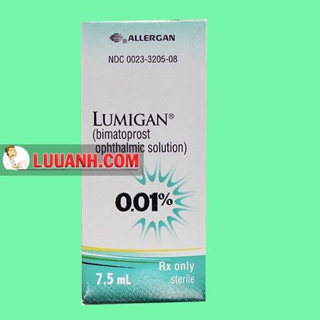 Lumigan® (Thuốc) và Latisse® (Mỹ phẩm)– Hiệu quả dài mi và một số điều cần lưu ý. 4 Lumigan