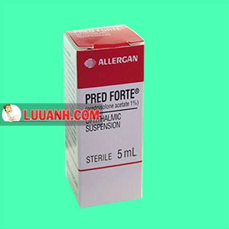 Mảnh ghép thông tin của các corticoid sử dụng trong nhãn khoa. 6 Pred-Forte® 5ml