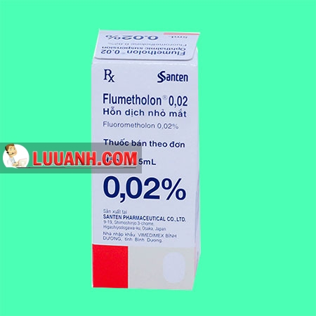 Mảnh ghép thông tin của các corticoid sử dụng trong nhãn khoa. 5 Flumetholon