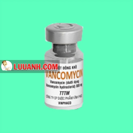 Hội chứng người đỏ do Vancomycin 3 Vancomycin