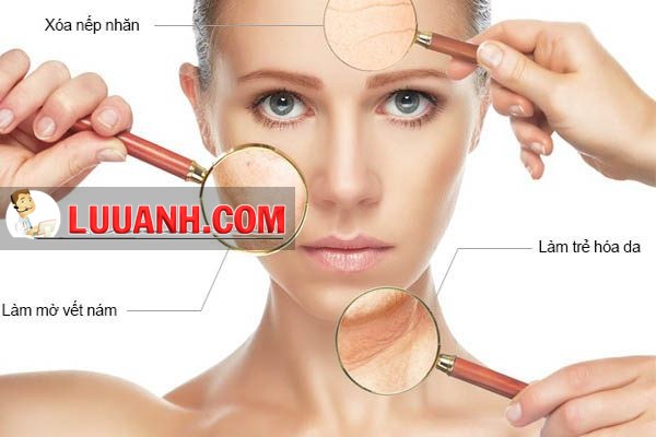 Glutathion làm đẹp da nhờ khả năng chống oxy hóa