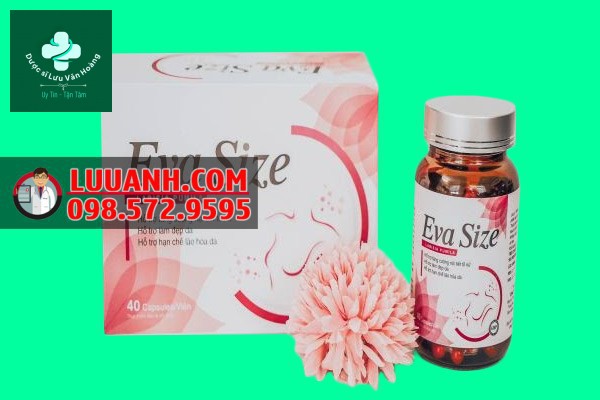 Viên uống Eva Size có tác dụng gì? Có tốt không, Giá bán, Địa chỉ mua 9 Hình ảnh viên uống Eva Size mặt trước