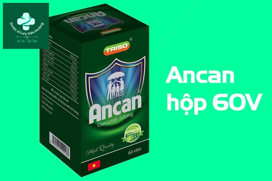 Hình ảnh hộp Ancan 60 viên