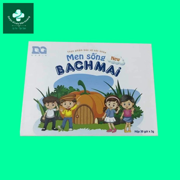 Men sống Bạch Mai New 15 Hình ảnh hộp Men sống Bạch Mai New