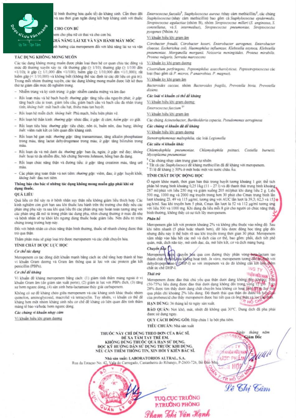 Hướng dẫn sử dụng thuốc Assonem