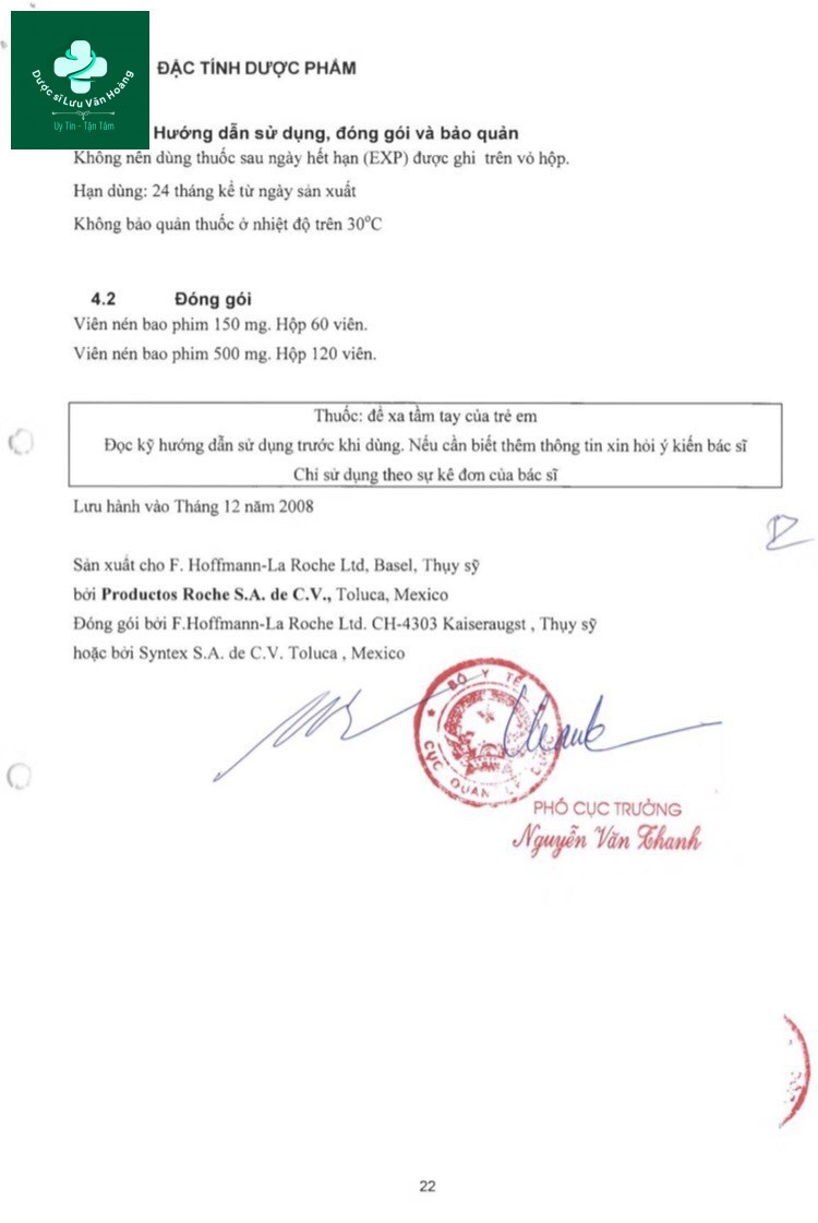 Hướng dẫn sử dụng Xeloda 