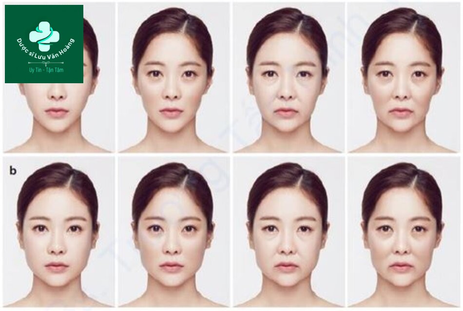 Hình 1.6 Mô hình lão hóa (a) hình bầu dục và (b) hình ngũ giác