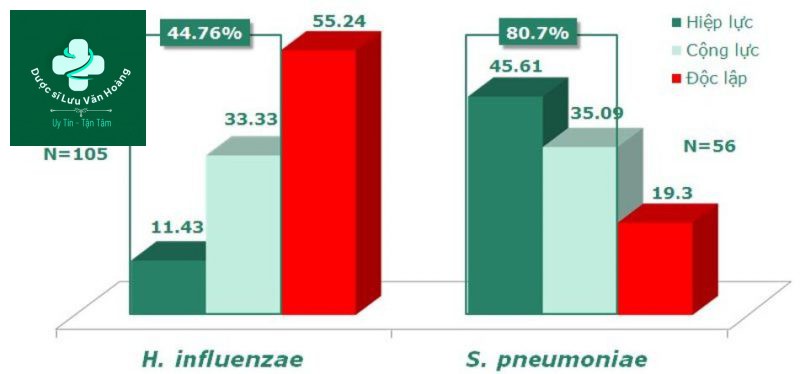 Hướng dẫn chẩn đoán và điều trị viêm phổi 72 KẾT HỢP KHÁNG SINH Amoxicillin + Clarithromycin